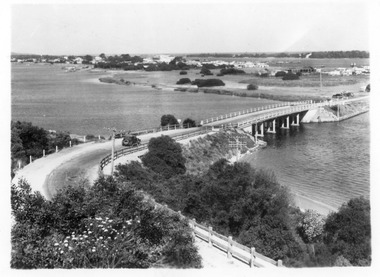 Photograph - North Arm bridge Lakes Entrance Victoria, 1935c