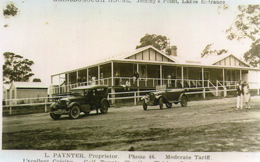 Photograph - Gainsborough House, Jemmy's Point, Lakes Entrance   c1925
