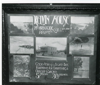 Photograph - Collage/Kelvin House c1900