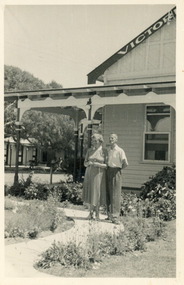Photograph - Mr and Mrs Bell, Victoria Guest House Lakes Entrance  1953