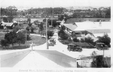 Postcard - Whiters Camp Park. Lakes Entrance  c1928, 1928c
