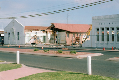 Photograph - Central Hotel demolition, Holding M, 2005