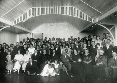 Photograph - Broomes Federal Hotel new ballroom opening night c1924, 1924c