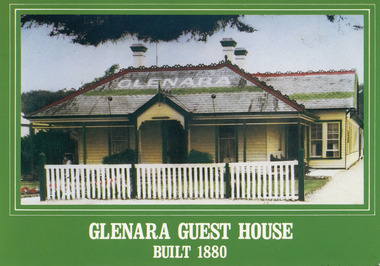 Postcard - Glenara Guest House Lakes Entrance  c1930