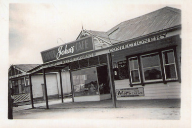 Photograph - John's Fish Cafe, c1950