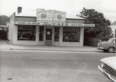 Photograph - Johns Cafe, 1960c