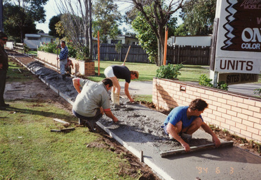 Photograph - Public Works Roadknight Street, Lakes Entrance 1994, Lakes Post Newspaper