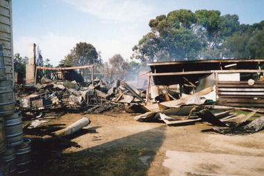 Photograph - Club Hotel Fire   Lakes Entrance Victoria, 2000
