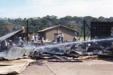 Photograph - Club Hotel Fire   Lakes Entrance Victoria, 2000