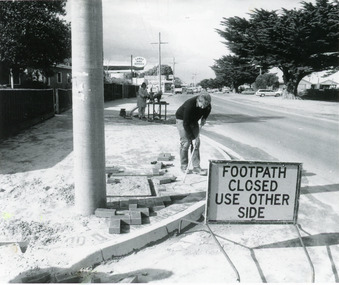 Photograph - Esplanade and Bulmer Street. Lakes Entrance Victoria, Lakes Post Newspaper, 1992