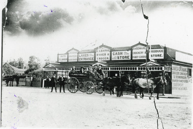Photograph - Barke's Store, c1915