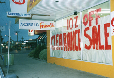 Photograph - Arceris Supermarket, 1995