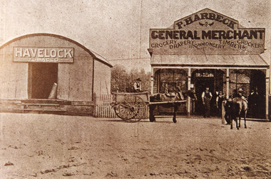 Photograph - Harbeck's Store, 1900c