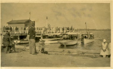 Photograph - Post Office Jetty Lakes Entrance c1930, c1930
