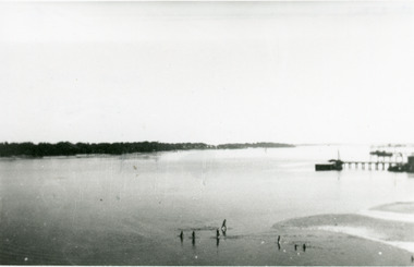Photograph - Boat Harbour, Cunninghame Arm looking west. Lakes Entrance Victoria, 1940c
