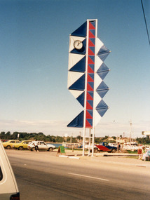 Photograph - Bi-Centenial clock Lakes Entrance Victoria, 1988c