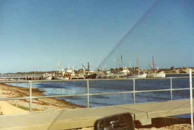 Photograph - Post Office Jetty Lakes Entrance 1984, Holding George, 1984c