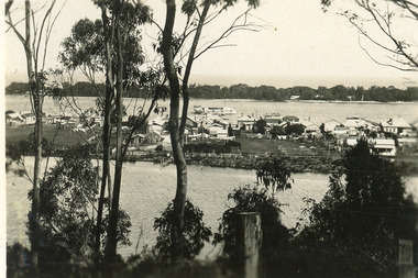 Postcard - View from Cream Cottage Kalimna, 1930 c