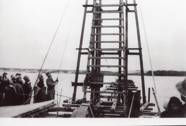 Photograph - Cunninghame Arm footbridge  Lakes Entrance Victoria, Jemmeson Edie