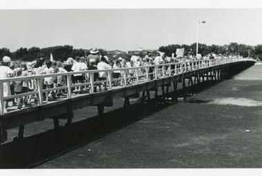 Photograph - Footbridge, 1993c