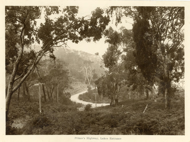 Postcard - Princes Highway Kalimna, 1920c