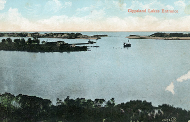 Photograph - The Entrance Lakes Entrance c1910