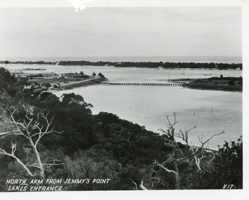 Postcard - North Arm Lakes Entrance Victoria. c1930, Valentine Series, 1930c
