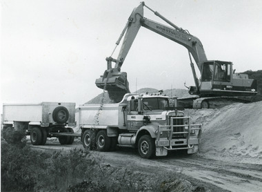 Photograph - Dredging, Lakes Post Newspaper, 1992
