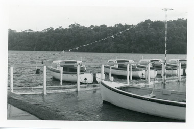 Photograph - North Arm hire boats Lakes Entrance  c1998, Lakes Post Newspaper