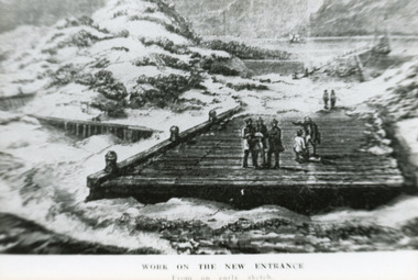 Photograph - Entrance Works, 1880c