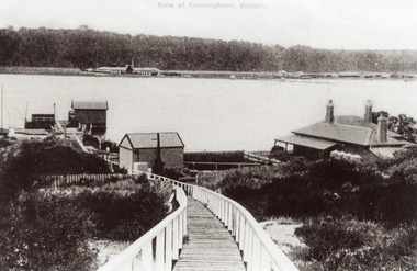 Photograph - New Works Lakes Entrance c1910