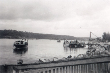 Photograph - Western Wharf, c1940