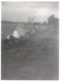 Photograph - Rough seas in Hopetoun channel, Lakes Entrance, Victoria  1954