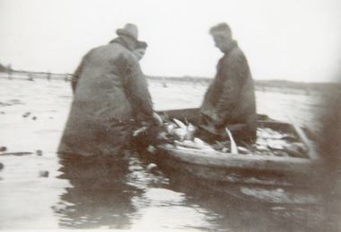 Photograph - Fish Pens, 1930 c