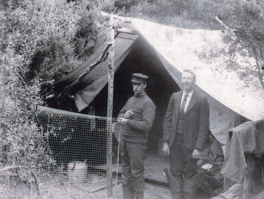 Photograph - Fishermen's Camp  c1930, Hancock, Phillip