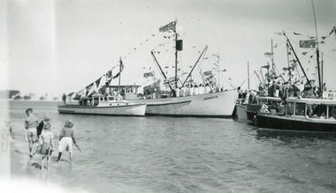 Photograph - Blessing of the Fleet, 1995c