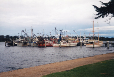 Photograph - Bank Jetty, Lakes Post Newspaper, 2000