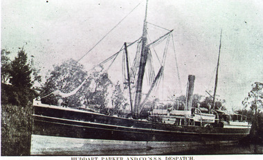 Photograph - SS Despatch, 1910
