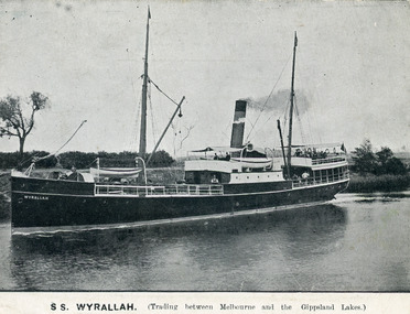 Postcard - SS Wyrallah, 1905