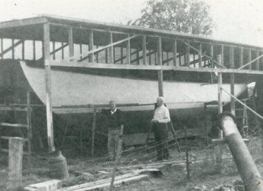 Photograph - Boat Building