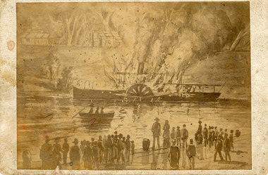 Postcard - P.S. Tanjil, 1885 c