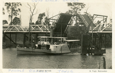 Postcard - P.S. Tanjil, Vogt, Stanley, 1920 c