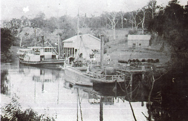 Photograph - Mossiface Wharf, 1908