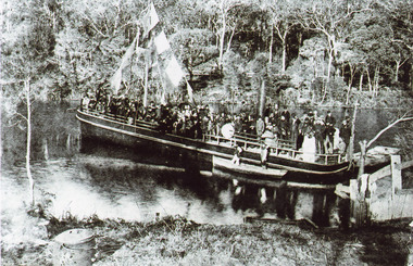 Photograph - S.S. Tambo, 1885 c