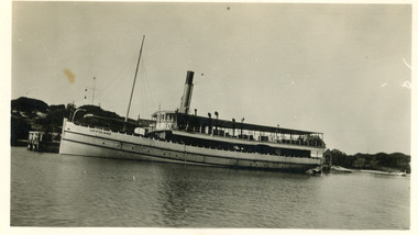 Photograph - S.S. Gippsland, 1913 c
