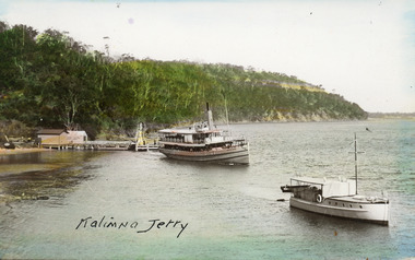 Postcard - Kalimna Jetty, 1925c