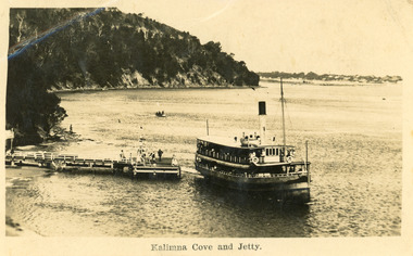 Postcard - Kalimna Jetty, 1925 c