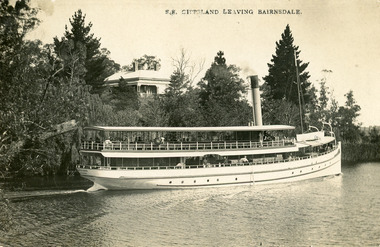 Postcard - S.S. Gippsland, Segerberg and Bulmer, 1909