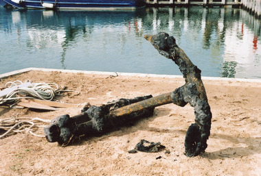 Photograph - Wooden anchor, 2004