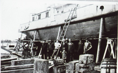 Photograph - Paynesville Slipway, 1936 c